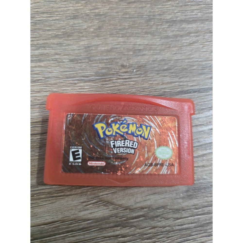 Pokemon: Fire Red for GBA - CARTRIDGE ONLY - AUTHENTIC - Tested and working.